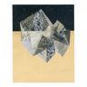 Collage sur papier • mineralogie iii