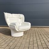 White Elda Joe Colombo chair Longhi, new condition!