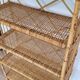 Rattan shelves