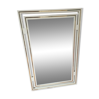 Pierre Vandel gold and white mirror