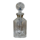 Antique cut crystal carafe – Silver mount / Art Deco period