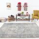 5x8 classic turkish vintage rug 170x262cm