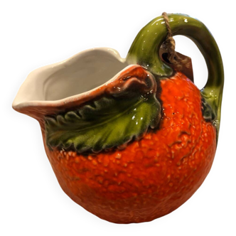 Orange-shaped slushy pitcher