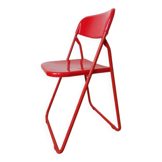 Vintage folding chair italian design 1970s/80s
