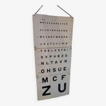 Vintage ophthalmology scale