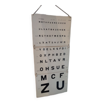 Vintage ophthalmology scale