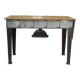 Console furniture from the Banque de France metal 1950