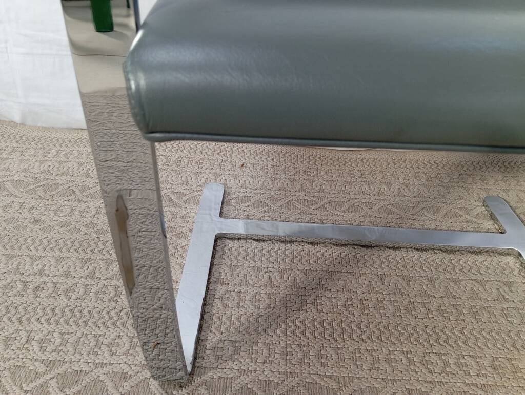 BRNO armchair, designed by Mies Van Der Rohe.