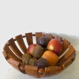 Wooden fruit basket