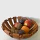 Wooden fruit basket