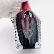 Vase Bo Borgström Åseda Glassworks Jack in the Pulpit Red 31cm 1960