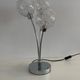 Contemporary lamp with 3 glass and metal balls to place (2 lamps available
