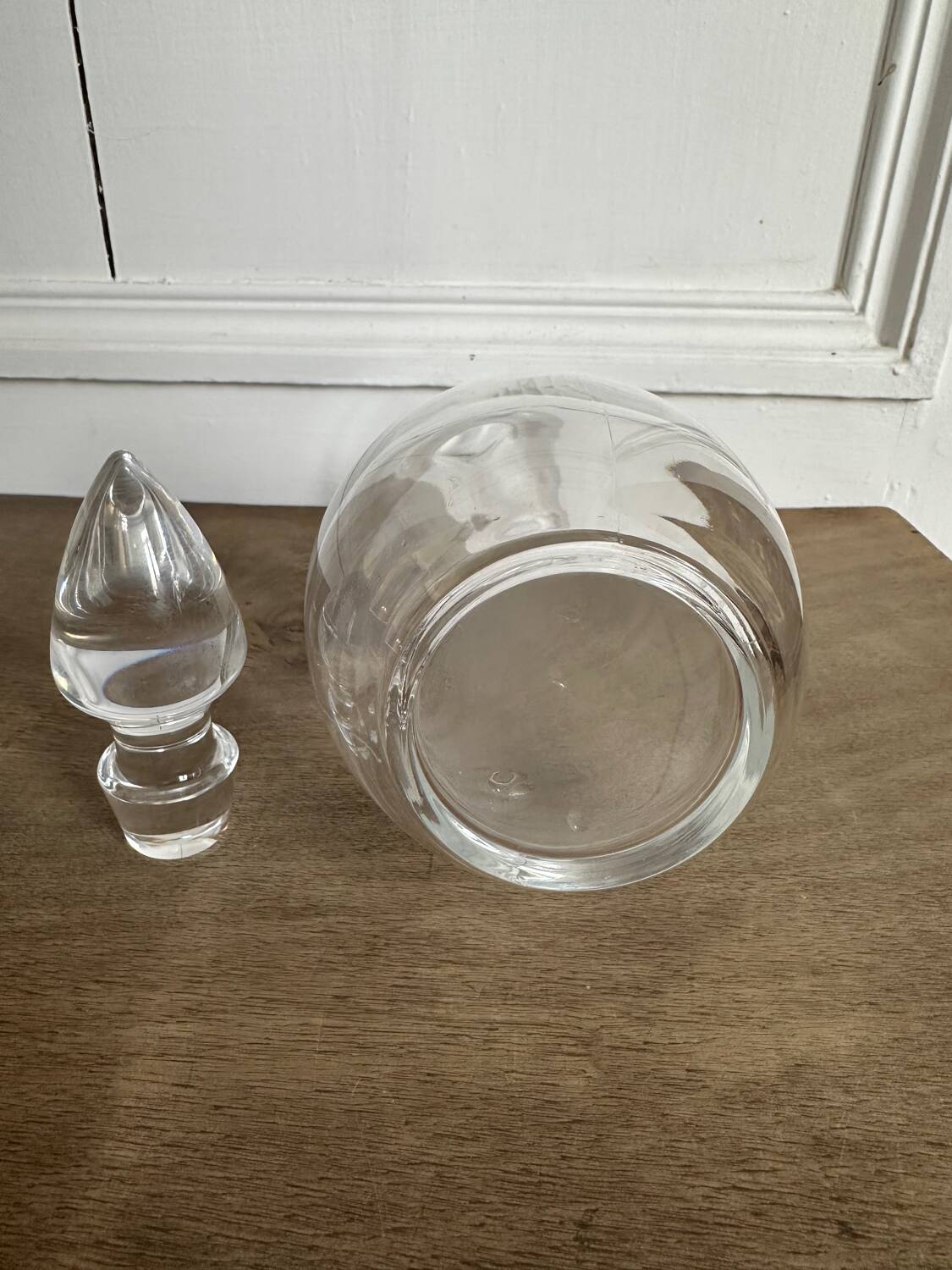 Carafe vintage forme goutte