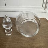 Vintage drop-shaped carafe