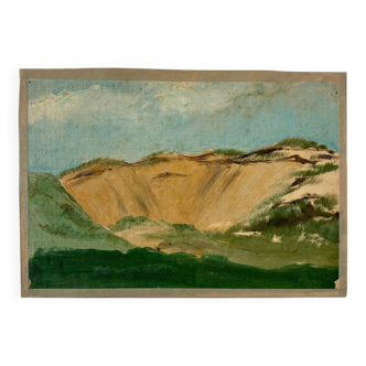 Peinture à l'huile sur toile "Falaise" n°23