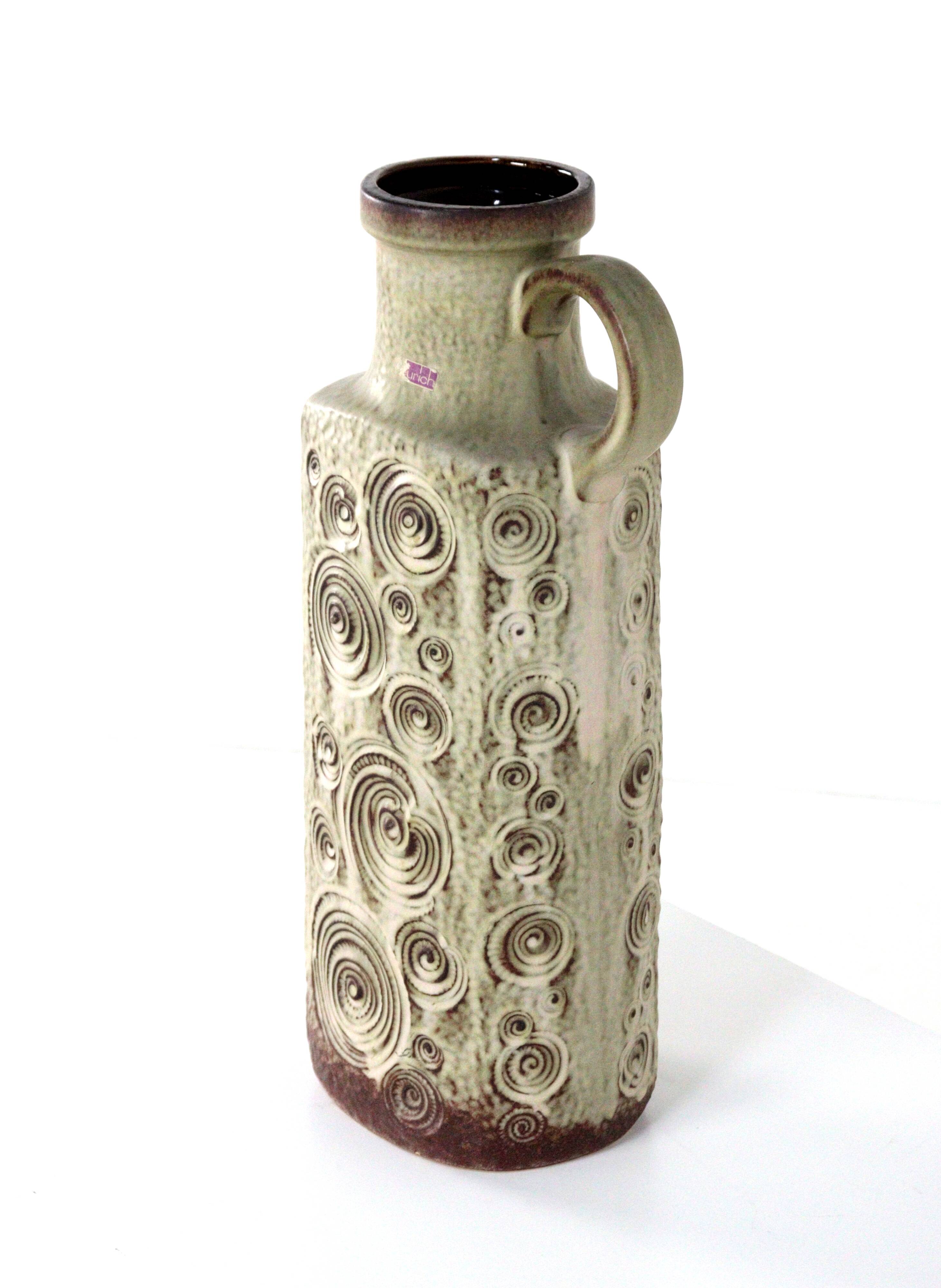 Vase de sol Scheurich Allemagne de l'Ouest 482-50