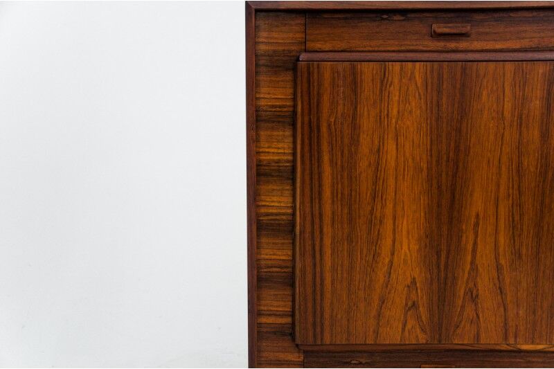 Rosewood highboard, Denmark, 1960s