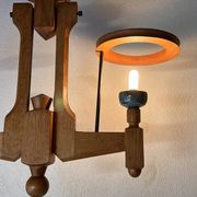 Two-light chandelier by Guillerme and Chambron for "Your House", France 60s.
