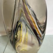 Vase en pâte de verre années 60