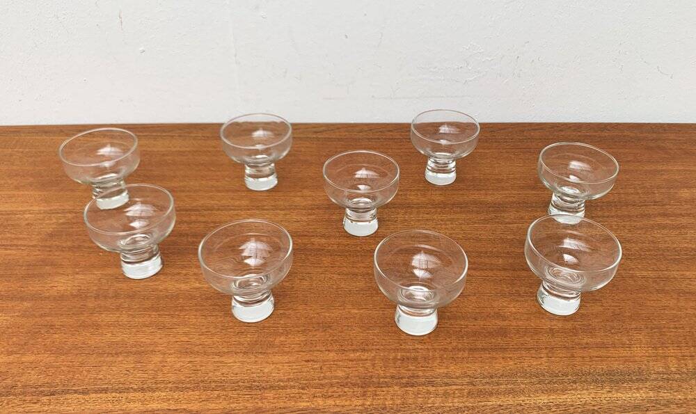 Danish glass candle holder replacement, 1960s