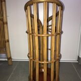 Rattan umbrella carrier