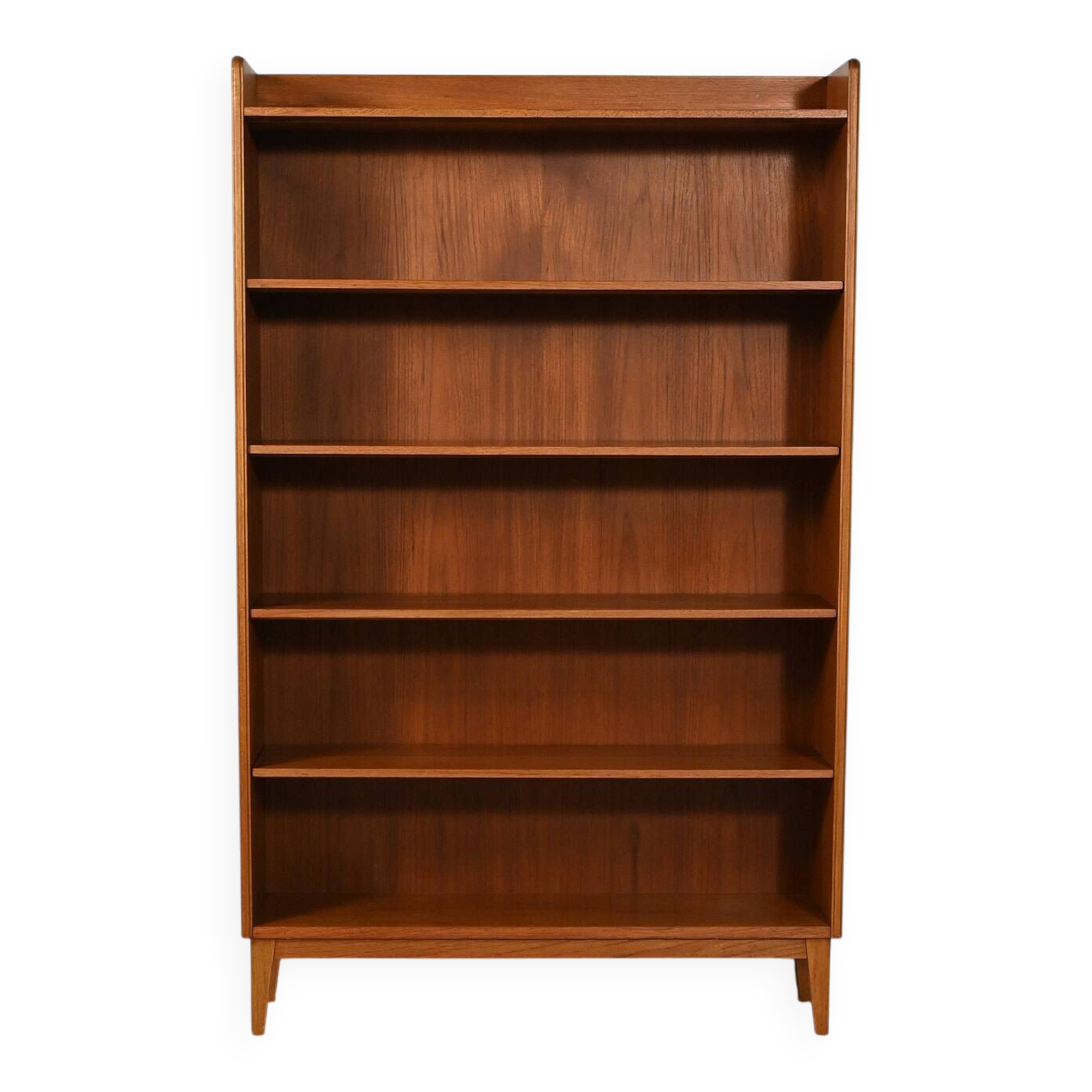 Scandinavian teak bookcase by Ferdinand Lundquist, 1960s