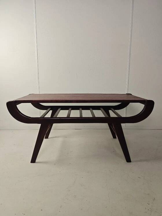 Mid Century Modern Coffee Table with Reversible Top