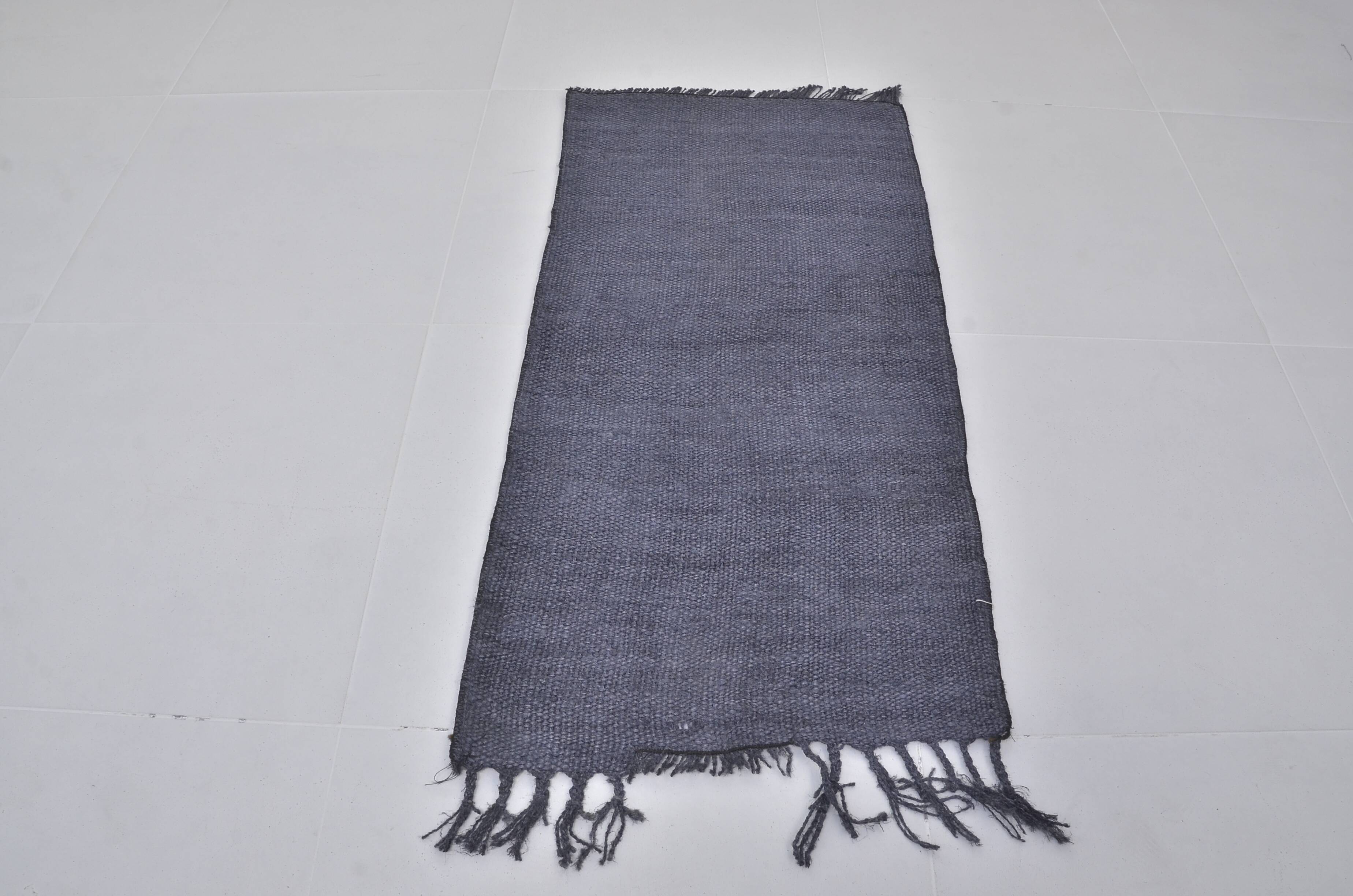 Vintage Black Hemp Rug sku3956