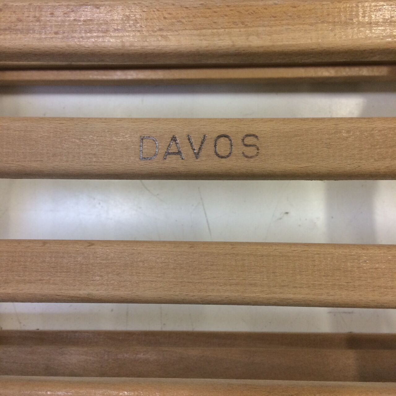 Vintage sled davos in solid beech  60/70