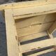 Vintage shabby chic stool 50s