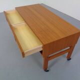 Rollable Chest of Drawers by Rud Thygesen & Johnny Sorensen for Hansen & Guldborg Furniture, Denmark, 1960s