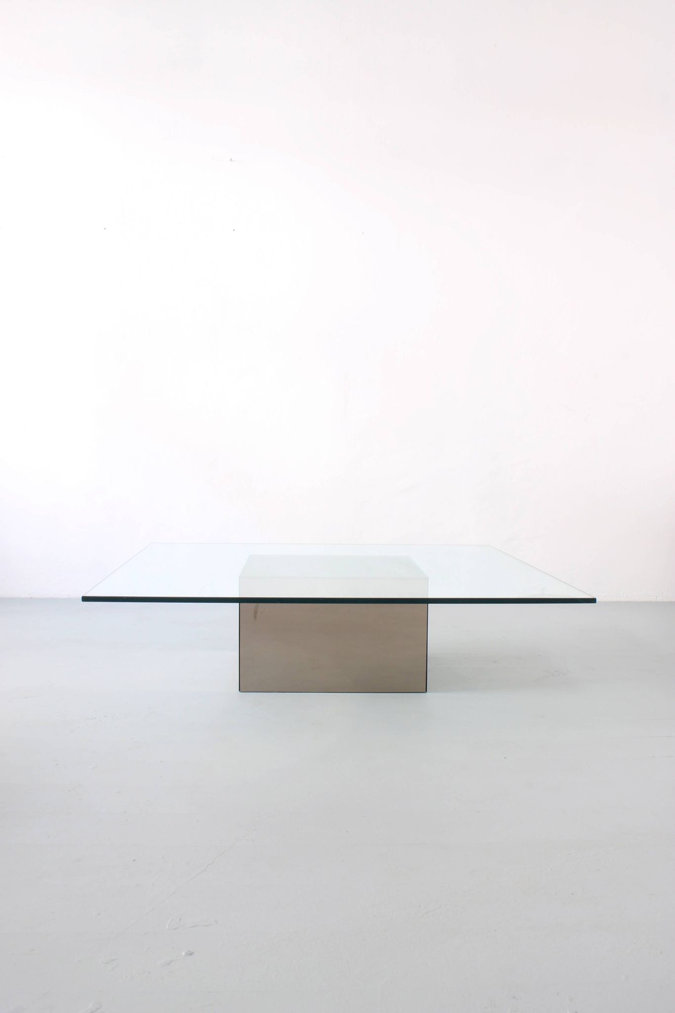 "Block" coffee table by Nanda Vigo for Acerbis