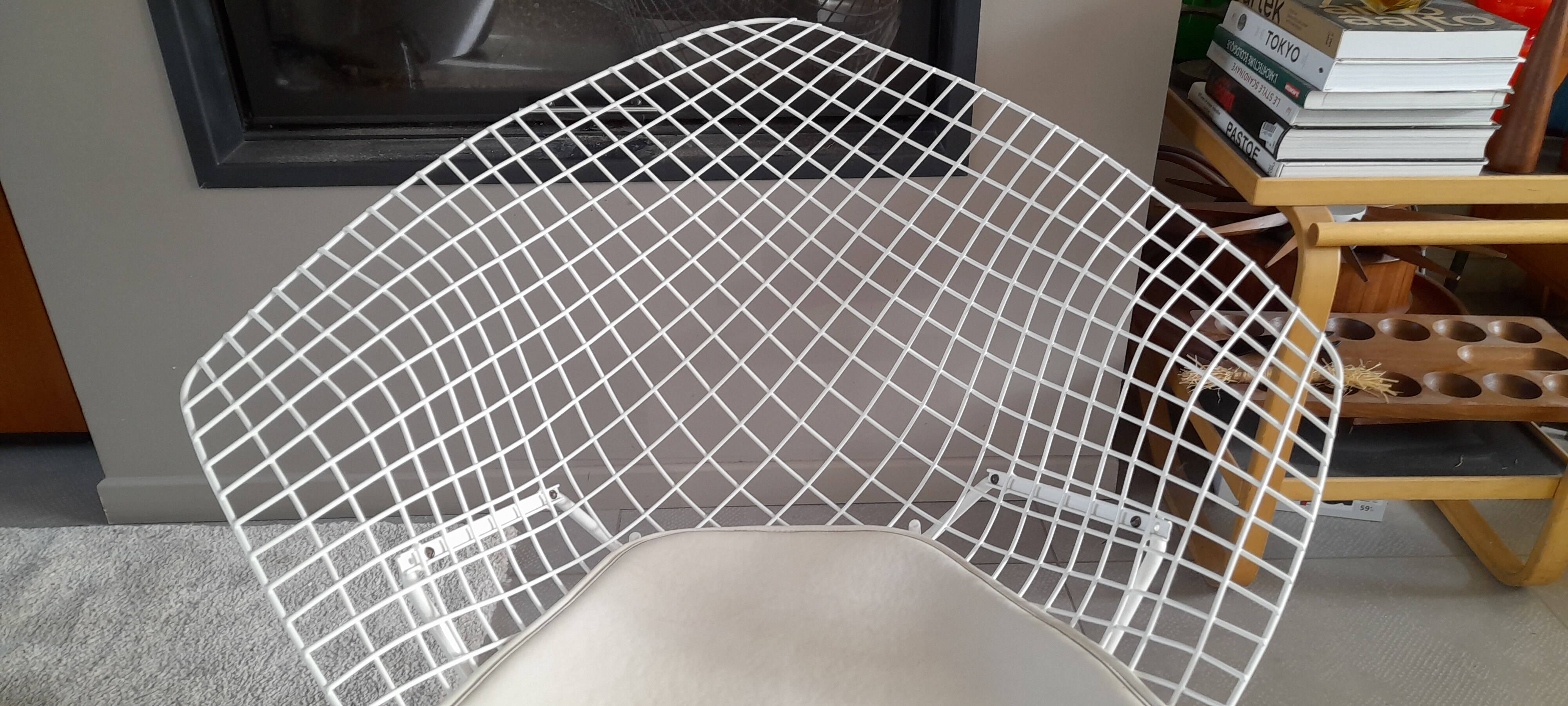 Fauteuil diamant vintage Knoll Harry Bertoia