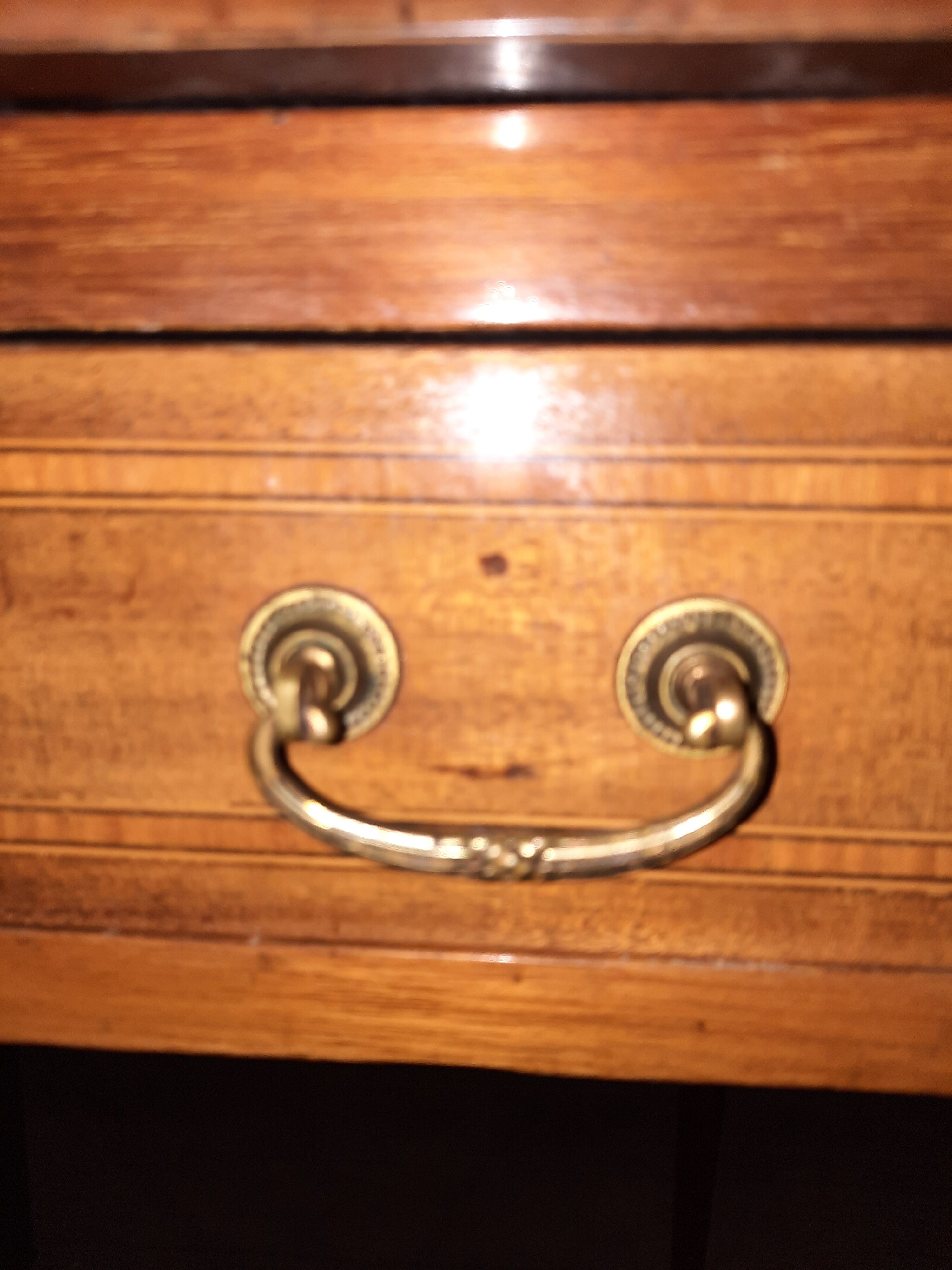 English tiered Burreau and 2 lids