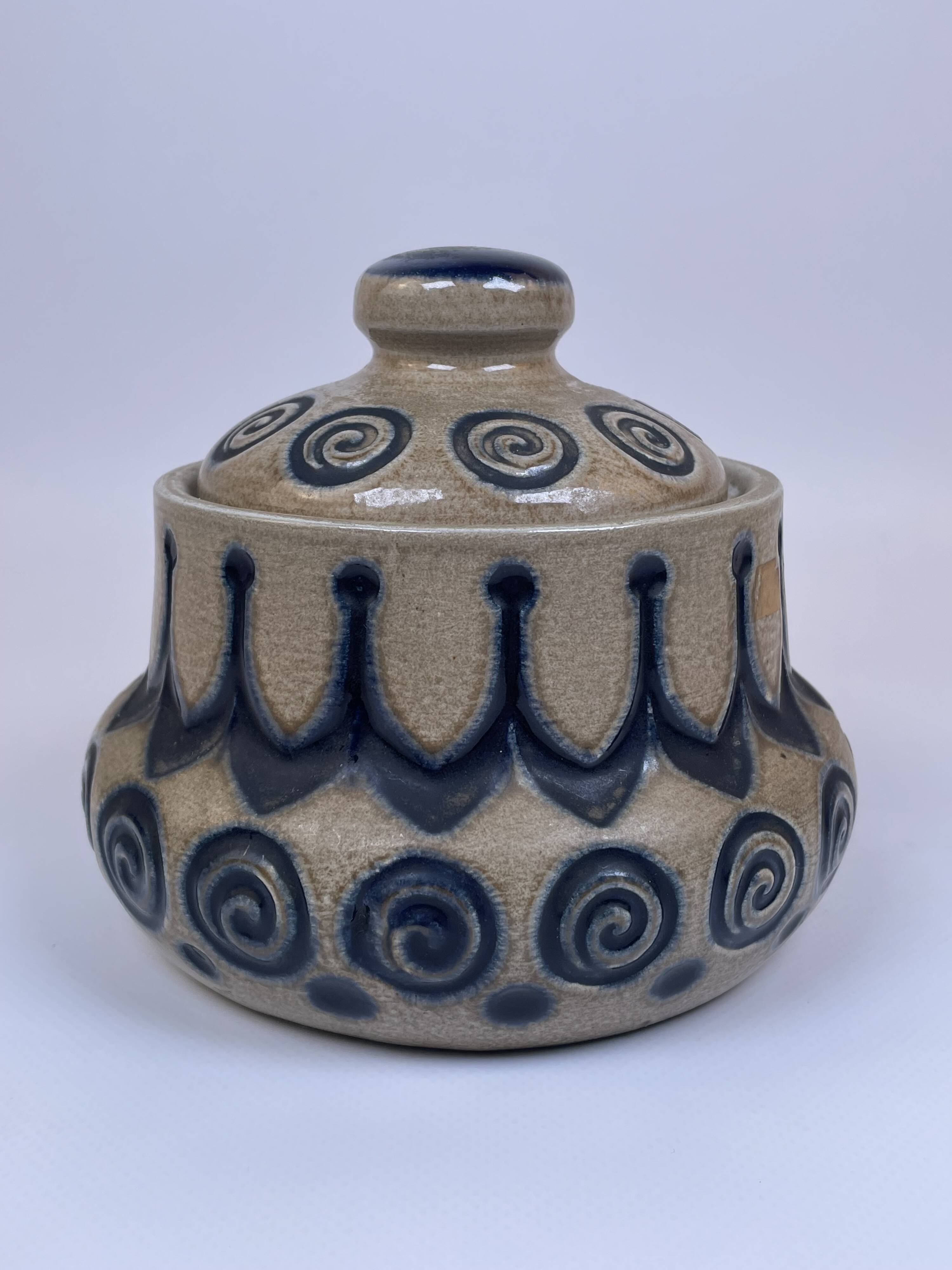 Ceramic box from Vallauris