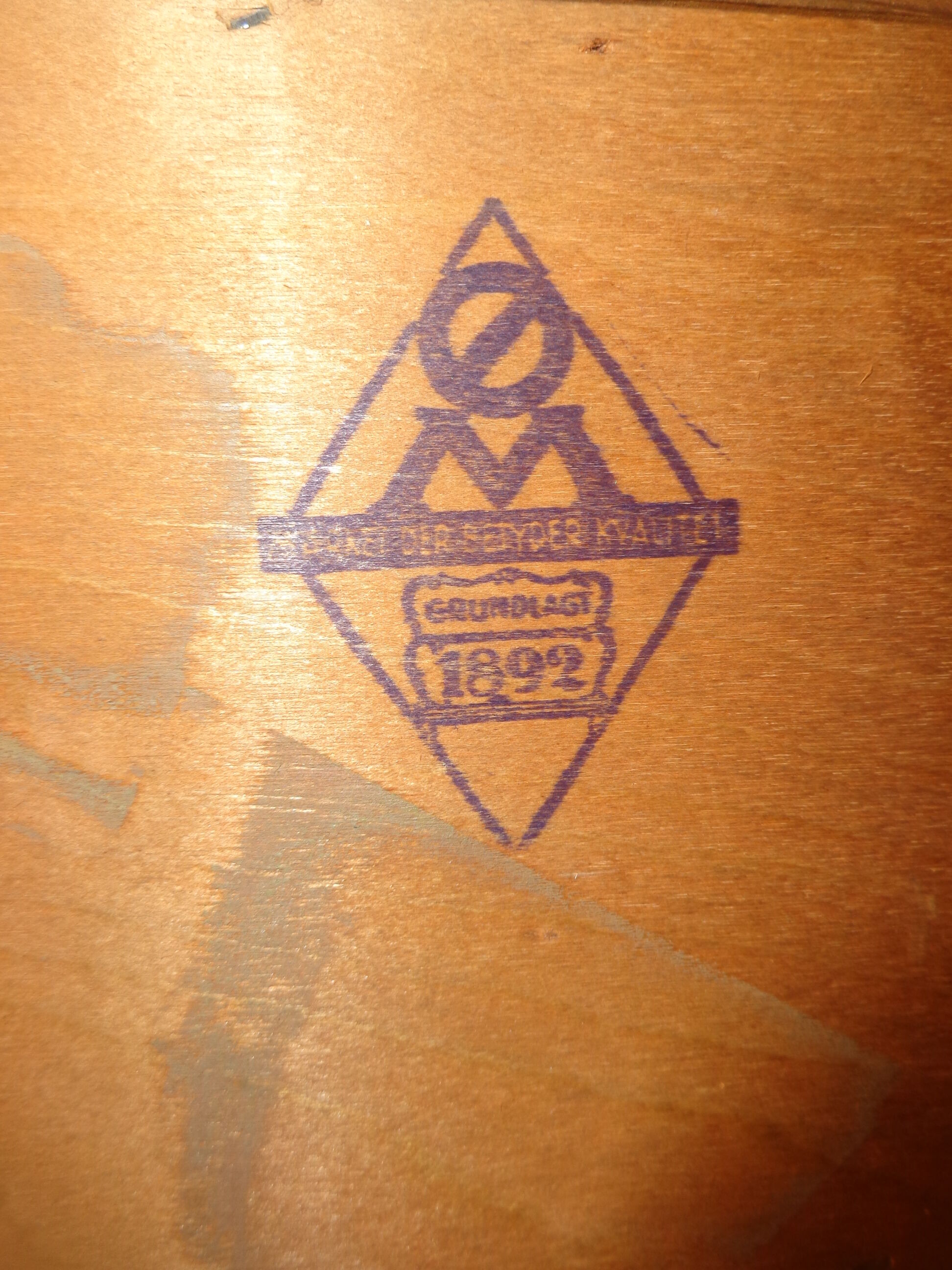 Scandinavian secretary produced by Olholm Møbelfabrik 1960