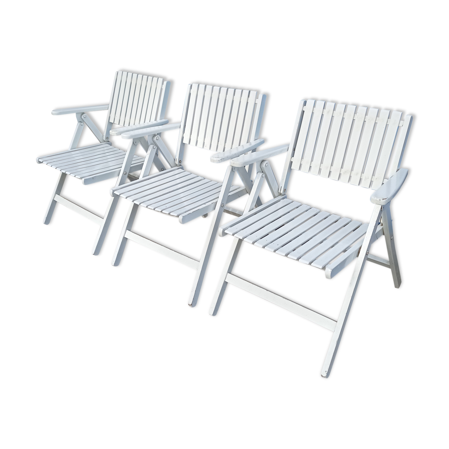 Lot of 3 chairs R. Gleizes Youpy