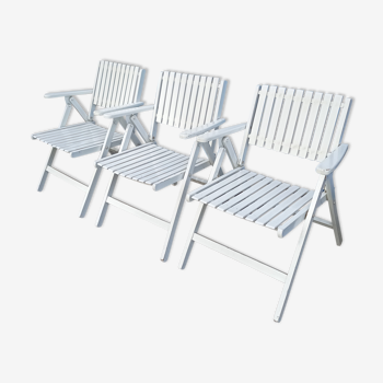 Lot de 3 chaises R. Gleizes Youpy