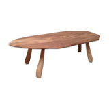 Tree trunk coffee table 1970