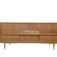 XL vintage sideboard with ceramic accents