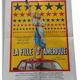 Affiche de cinéma originale "La fille d'Amérique"