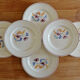 Lot 6 old plates Salins France