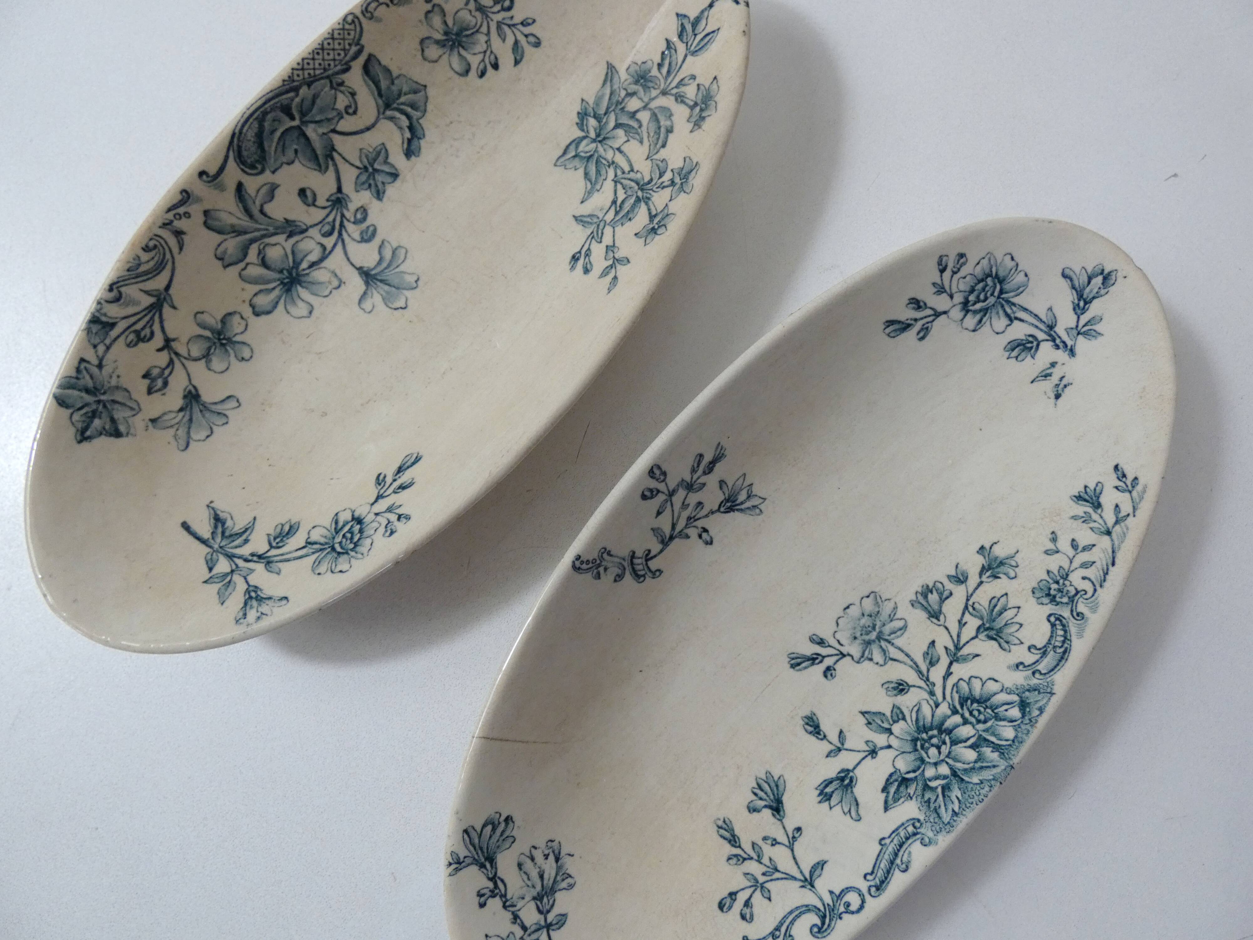 2 flower bowls althaea