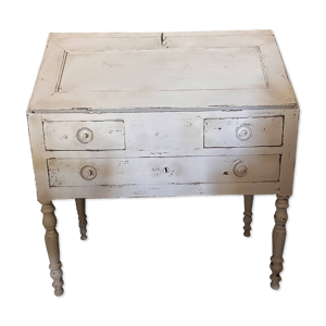Bureau scriban patiné
