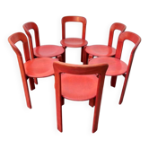 6 bruno rey chairs stein am rhein