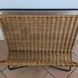 Rattan magazine rack Raoul Guys