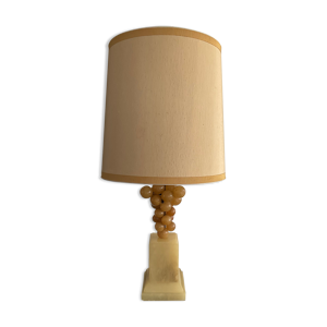 Lampe Freddy Rensonnet en albâtre