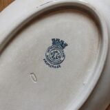 Flat ironware dish "Primerose" model Badonviller
