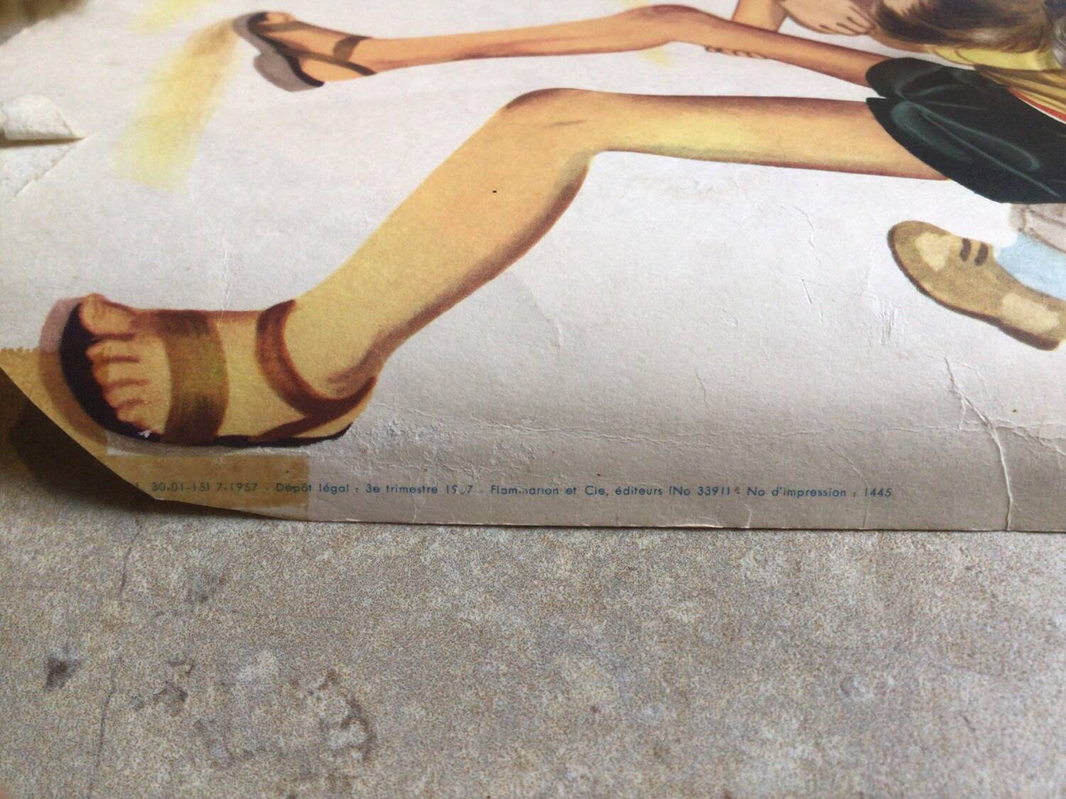 Vintage school poster boy