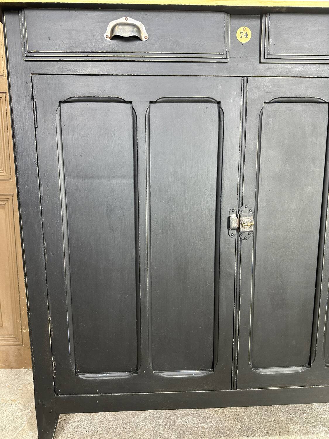 Black Parisian sideboard